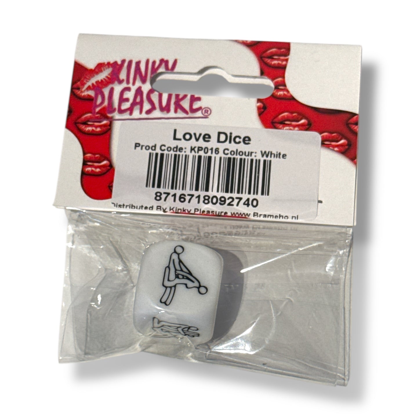Kinky Pleasure - KP016 - Erotic Sex Dice - White