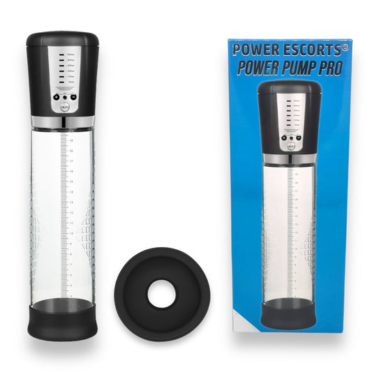 Power Escorts - BR252 - Power Pump Pro - Automatic Penis Pump - Rechargeable