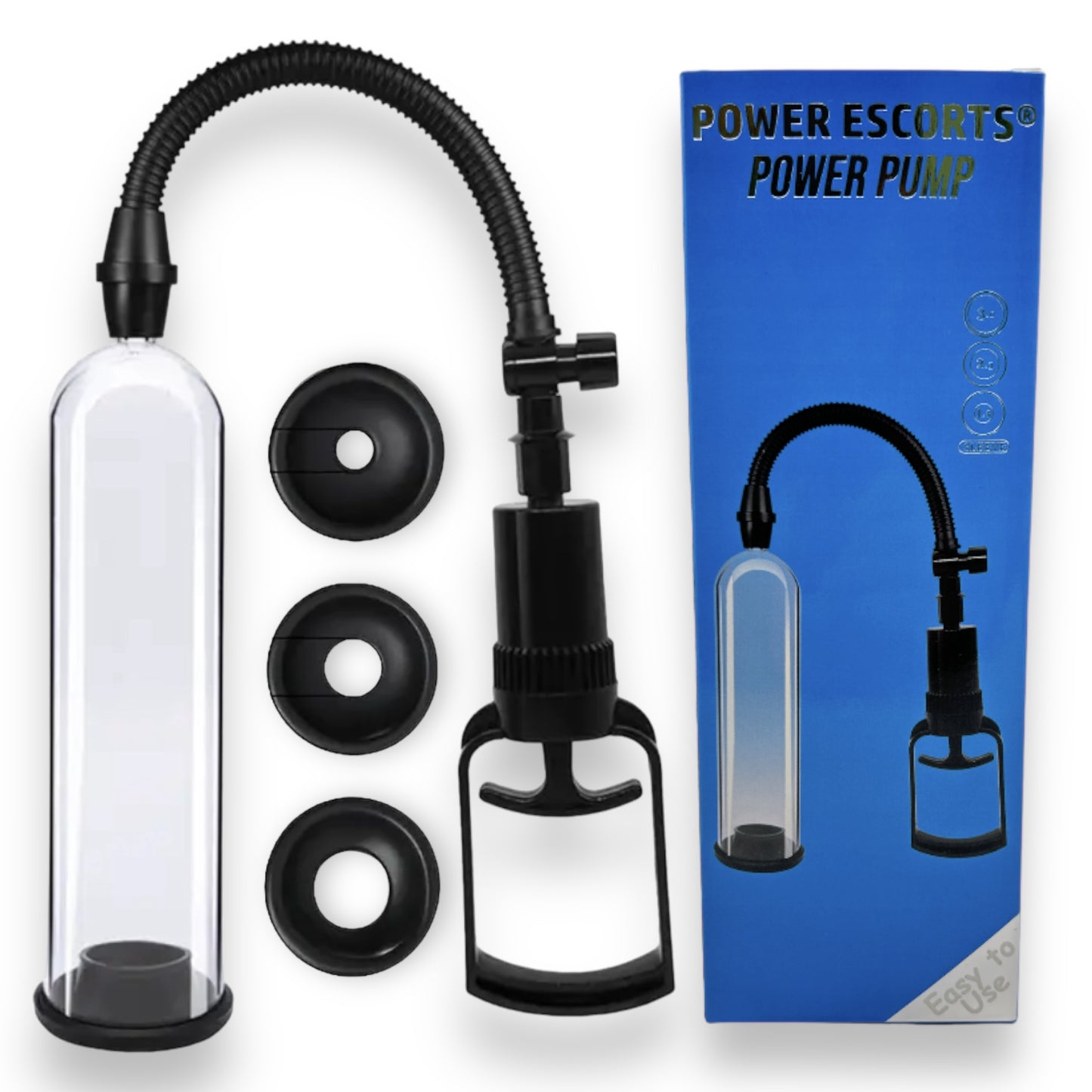 Power Escorts - BR245 - Power Penis Pump With Handgrip