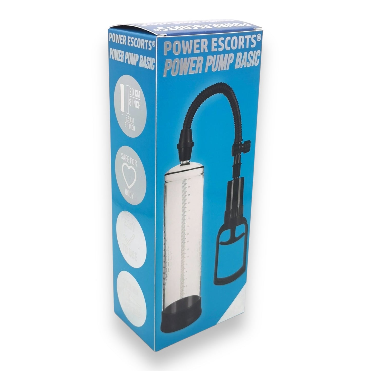 Power Escorts - BR170 Clear - Power Pump Basic - Penis Pump - Transparant