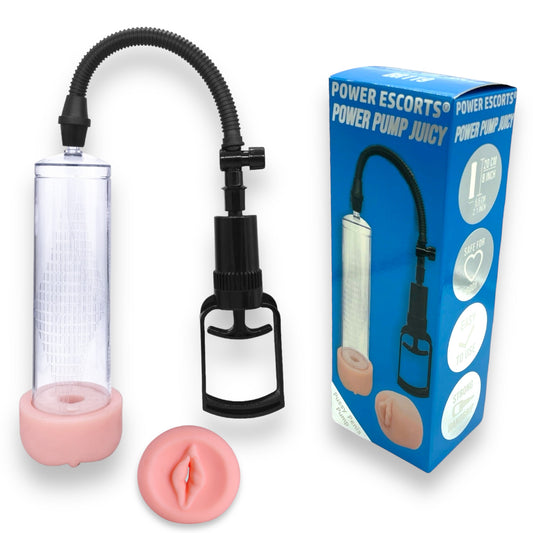 Power Escorts - BR119 - Power Penis Pump Juicy - Exchangeable Pussy