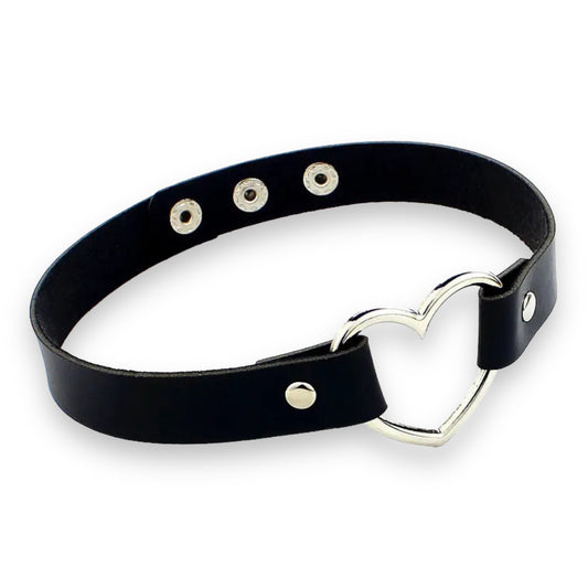 Kinky Pleasure - T008 - Sexy Punk Style Choker - 12 Colours - 40cm