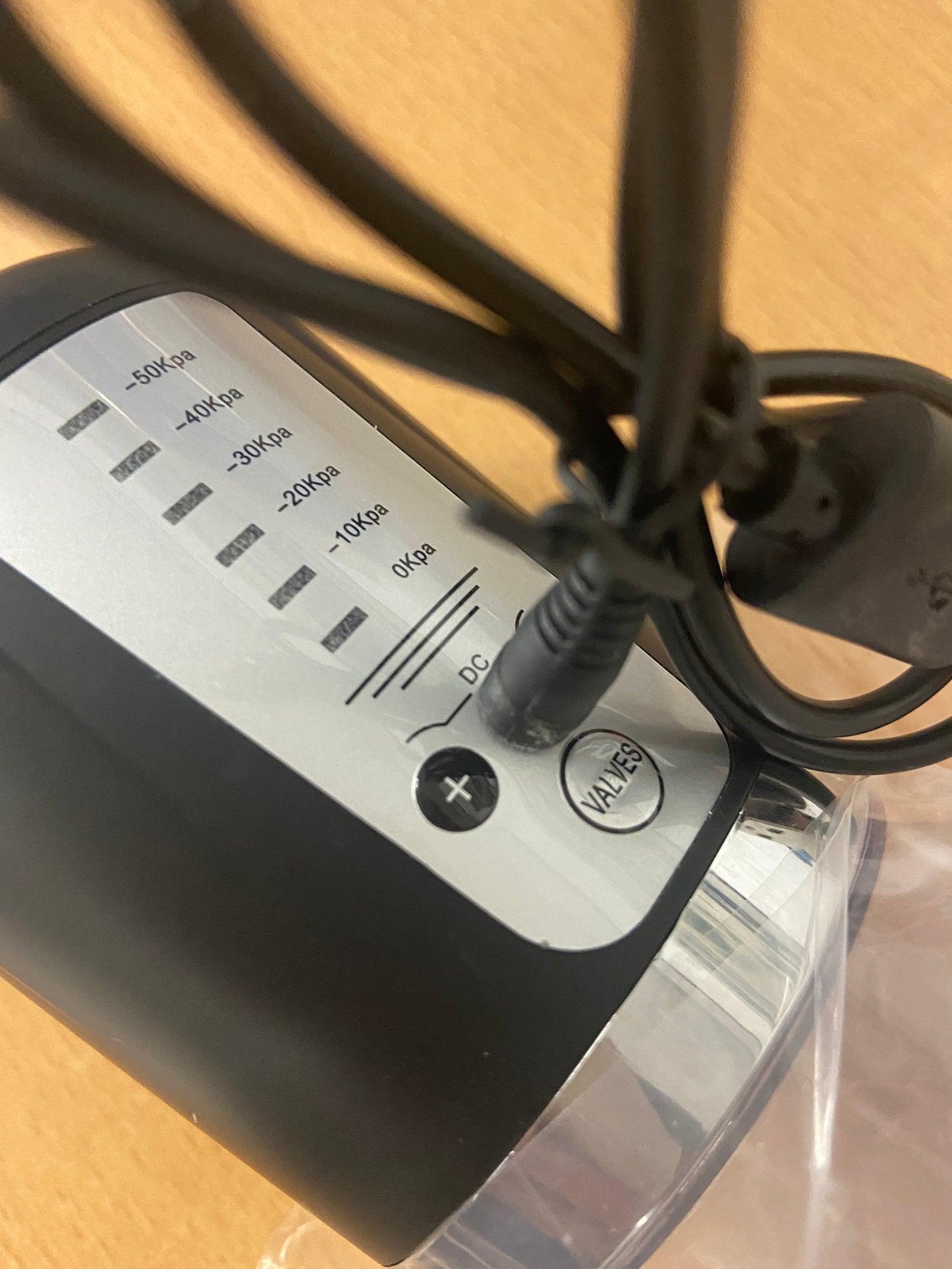 Power Escorts - BR52 - Power Pump Ultra - Automatic Penis Pump - With Extra Exchangeable Pussy & Digital Manometer - Rechargeable - Black/Transparant