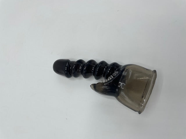 Power Escorts - FG01 - Powerfull - Fascia Massage Gun - Mini Massage gun - Rechargeable - 1 extra exchangeable Intim part - must for horny female or male and must for all sports woman or man - extra Intim Attachment - ideal for sporters - Trendy Silver