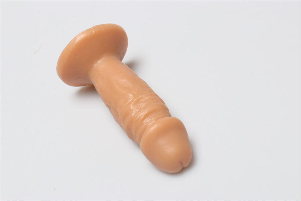 Power Escorts - BR79 - Rocket John 4,5'' - Realistic Mini Dildo - 11,5 CM - Flesh