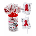 Kinky Pleasure - DS028 - Penis Lolly Red In Display 50 Pieces