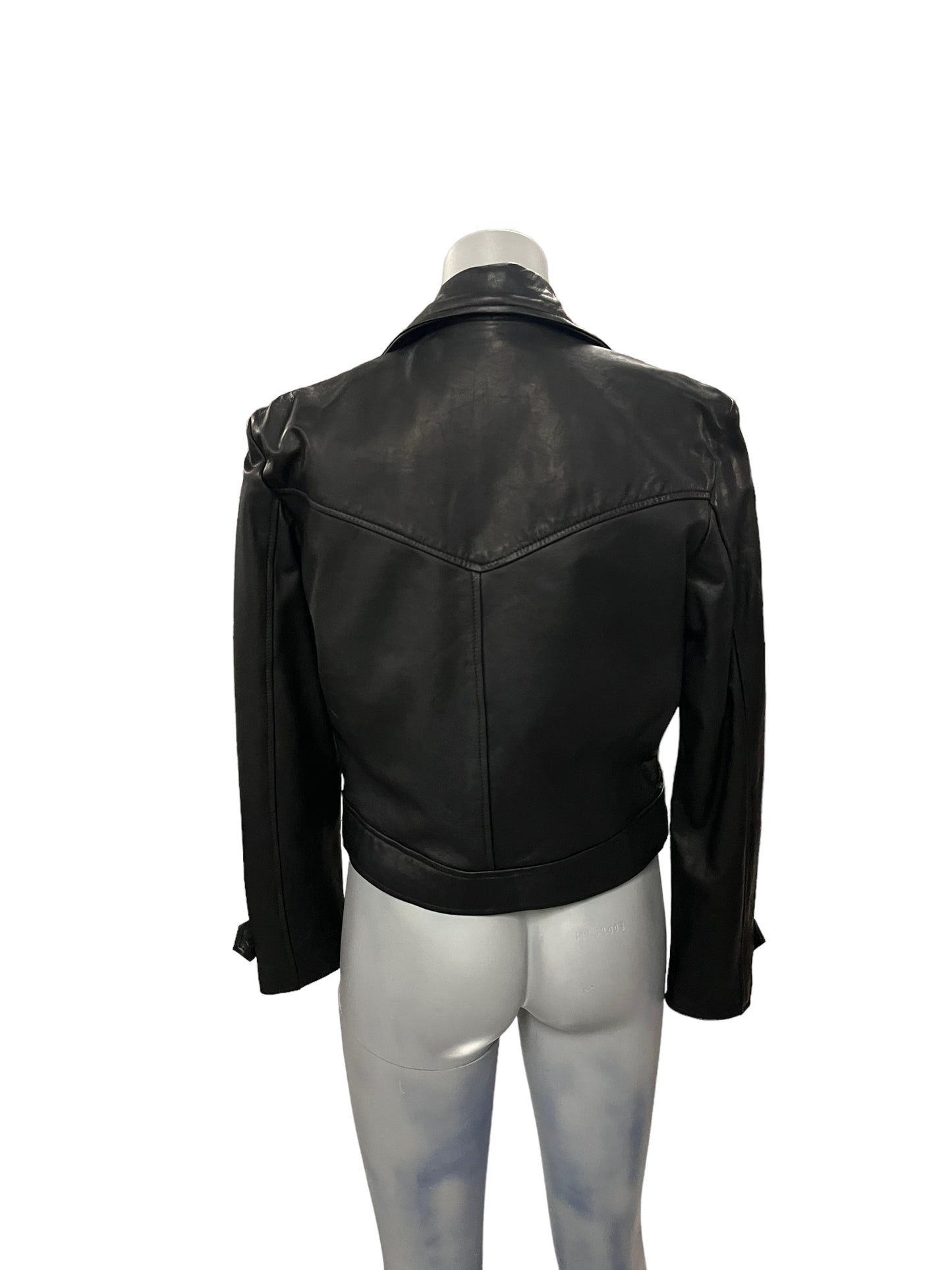 Fashion World - LL155 - Black Leather Jacket