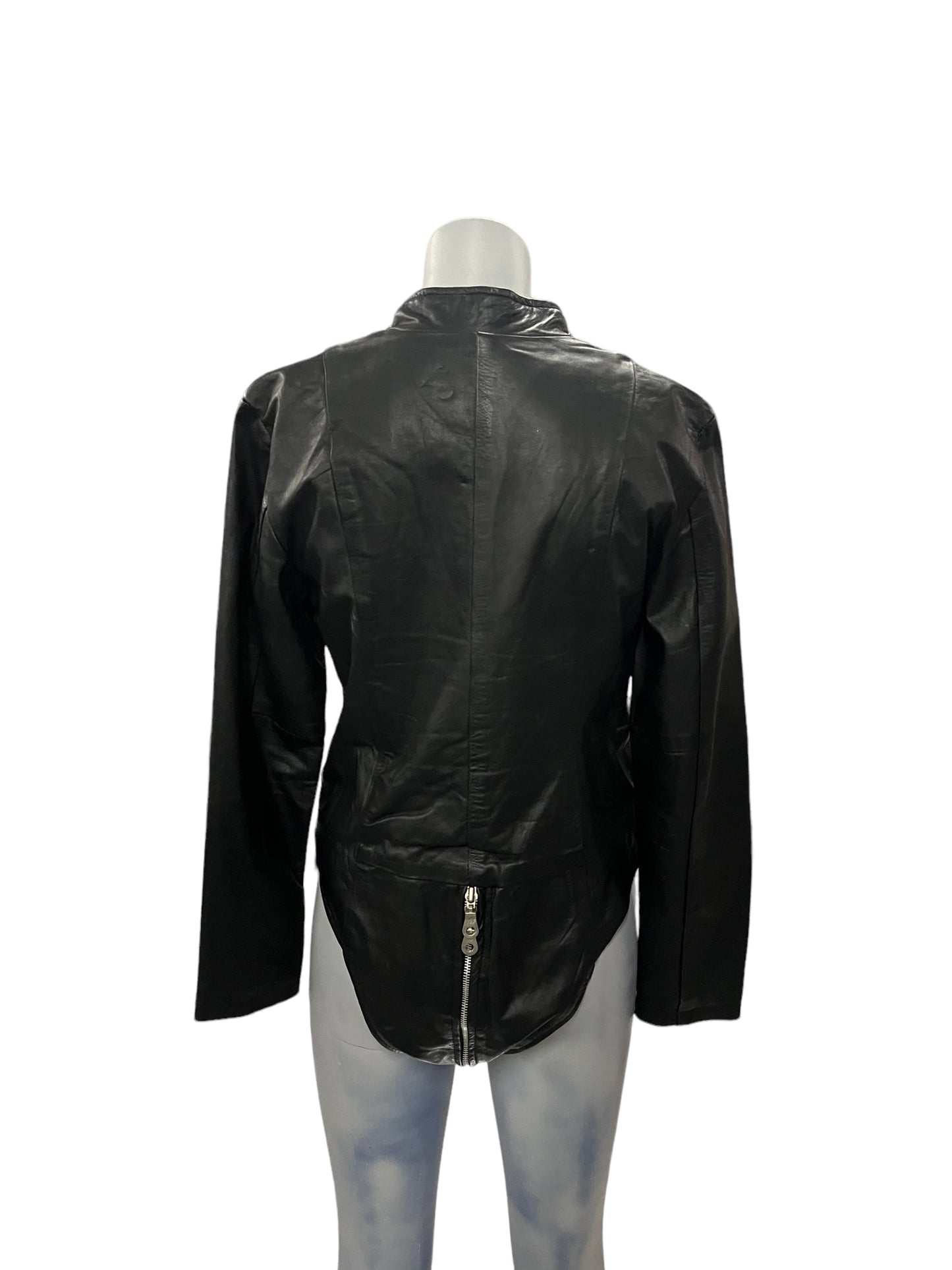 Fashion World - LL158 - Black Jumpsuit With Full Zipper