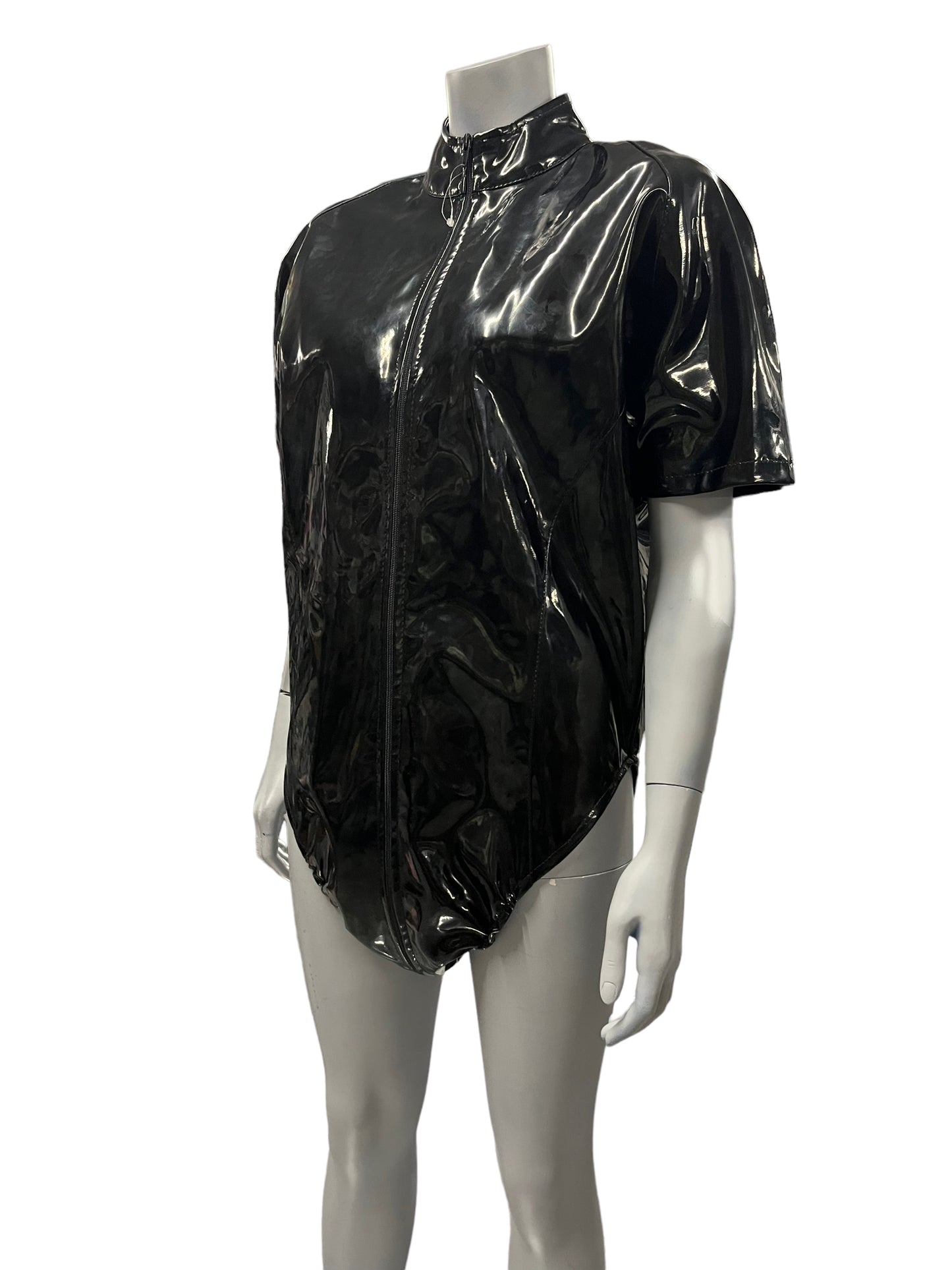 Fashion World - LL159 - Black Jumpsuit With Full Zipper