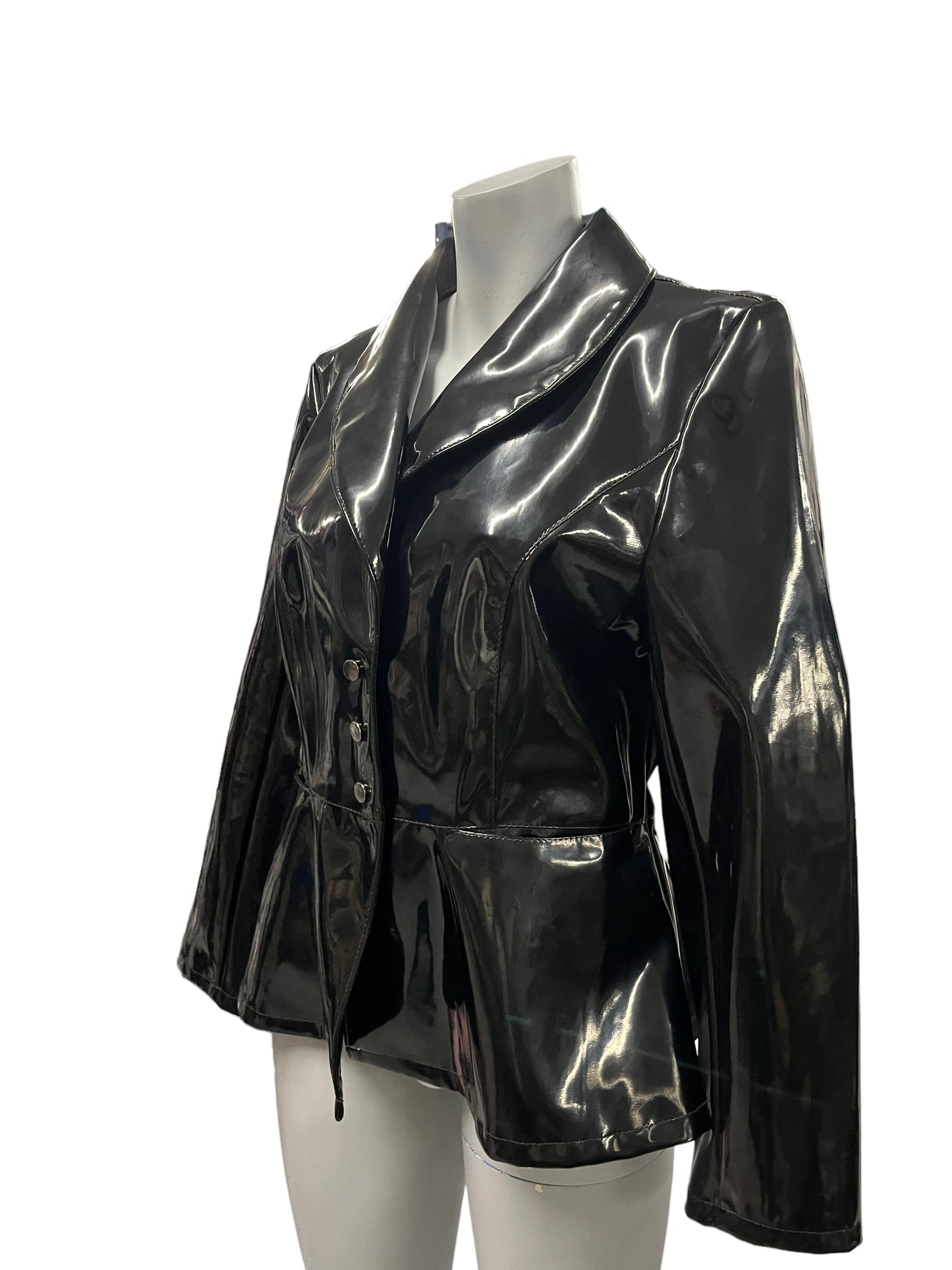Fashion World - LL162 -  Elegant Black Coat