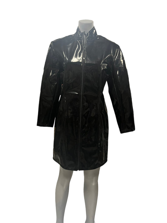 Fashion World - LL78 - Provocative Black Long Coat