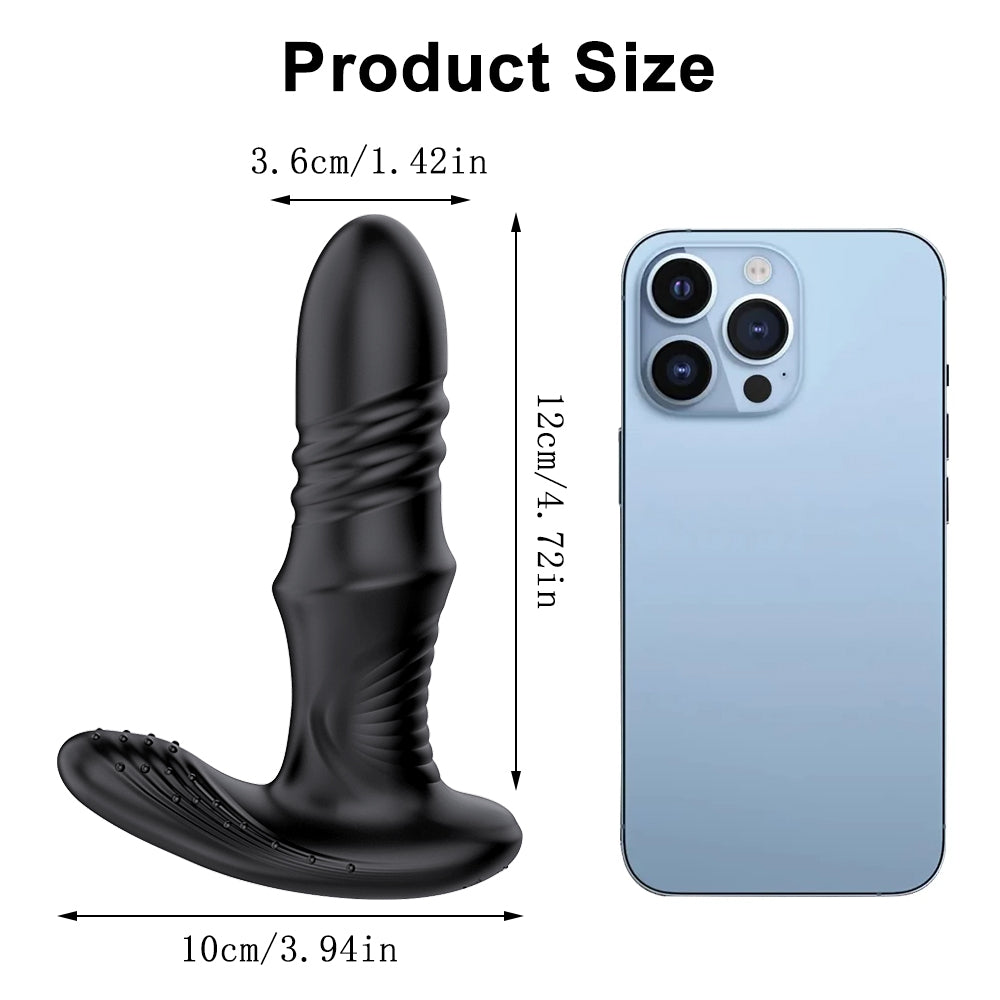 Lovesecret Premium Prostate Massager LS03 – App Controlled - Up & Down - 9 Thrusting / Vibration Modes