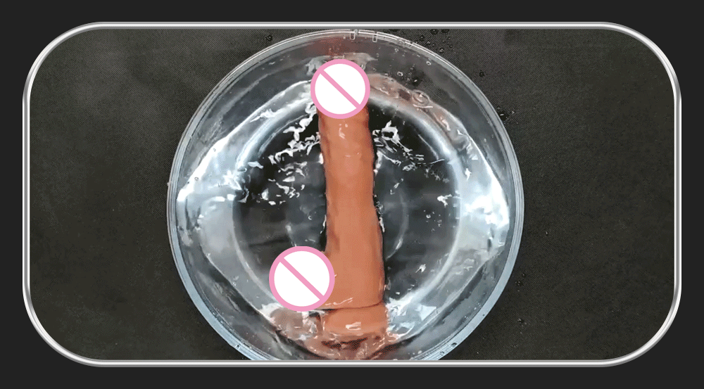 Lovesecret Premium – LS04 – Realistic Vibrator with Big Balls – App-Controlled - Up & Down / Heated / Thrusting / Shaking Modes – Flesh Color