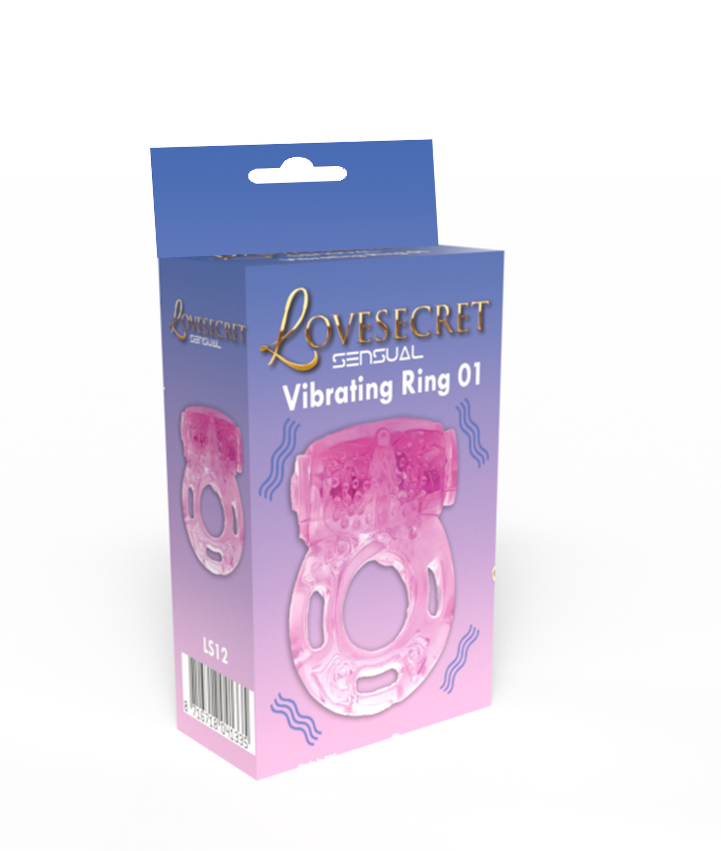 Lovesecret Sensual - LS12 - Vibrating Ring 01 - Pink Cockring