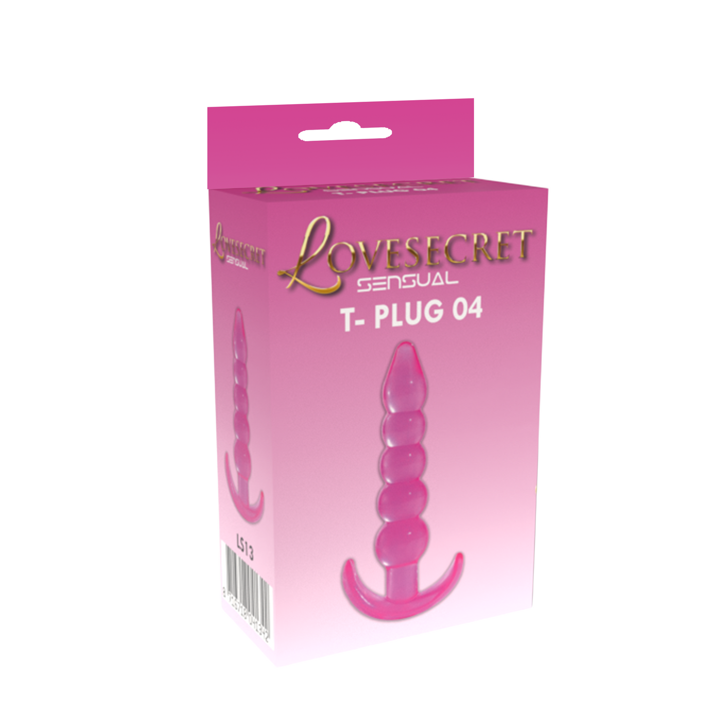 Lovesecret Sensual - LS13 - T-Plug 04 Pink - Anal Plug 12 cm / 4.7 inch
