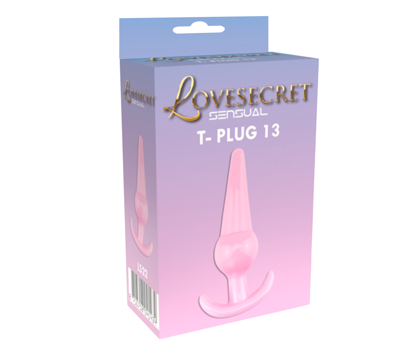 Lovesecret Sensual - LS22 - T-Plug 13 Pink - 12.6 cm / 4.9 inch