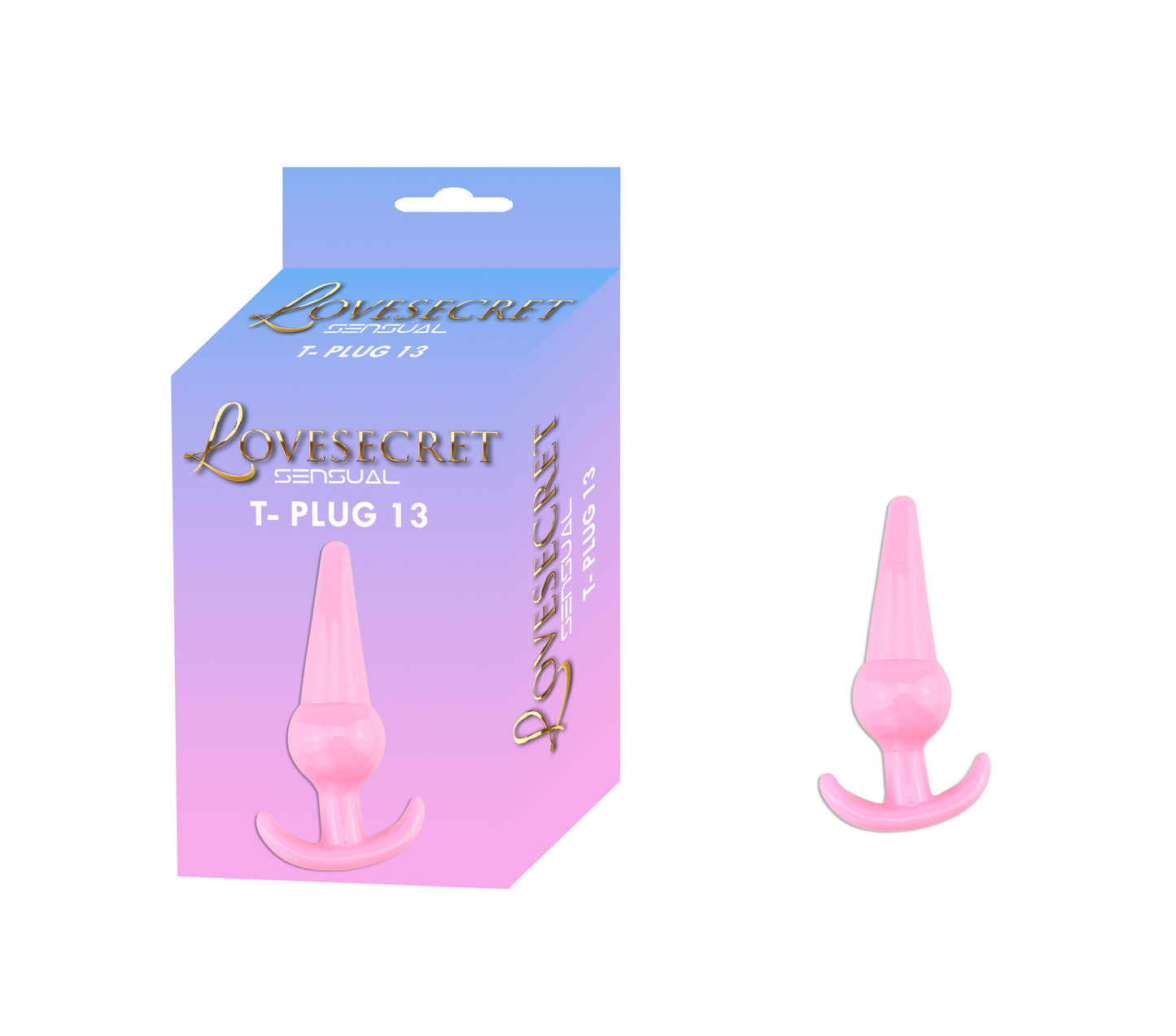Lovesecret Sensual - LS22 - T-Plug 13 Pink - 12.6 cm / 4.9 inch