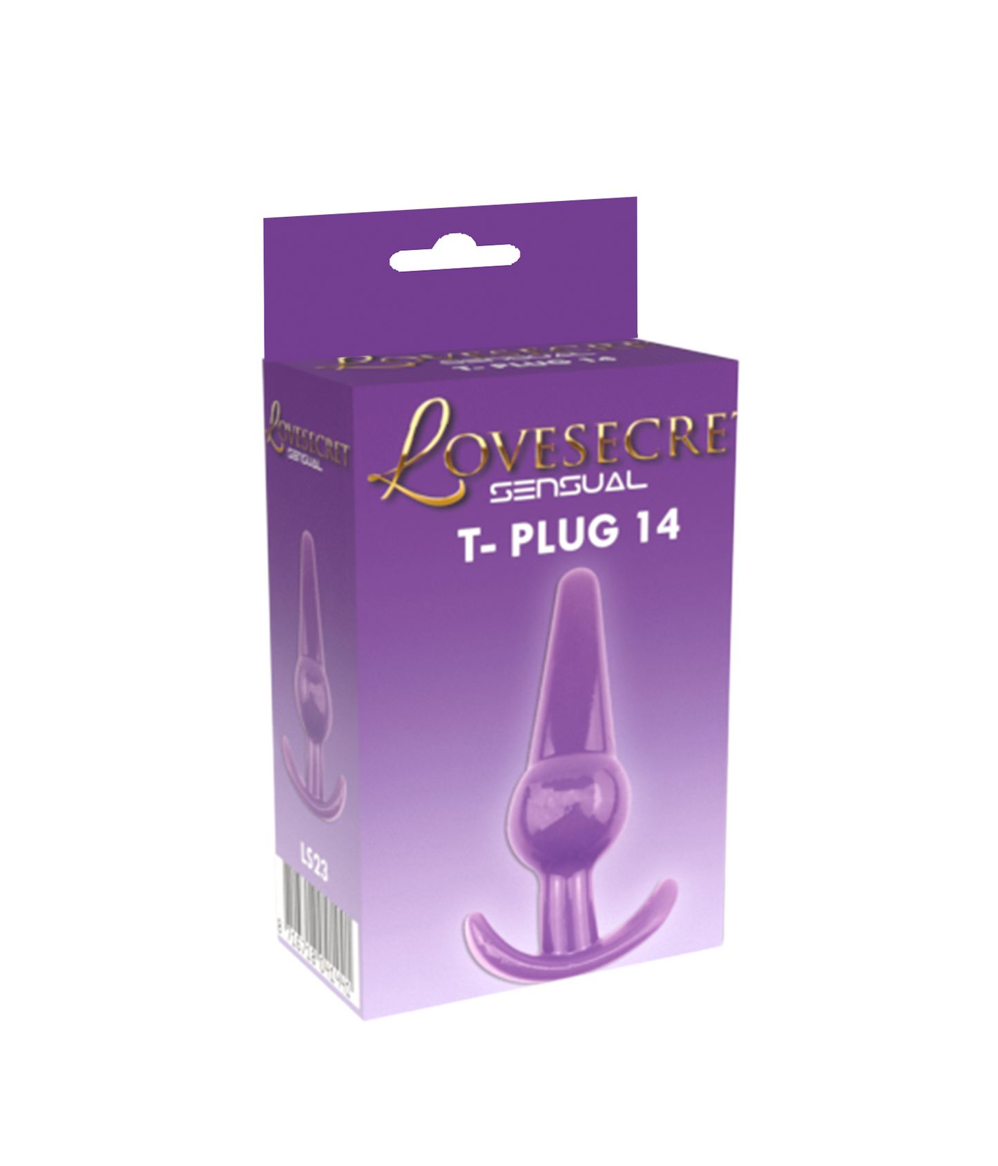 Lovesecret Sensual - LS23 - T-Plug 14 Purple - 12,6 Cm / 4,9 Inch