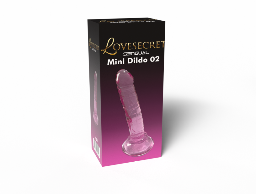 LoveSecret Sensual – LS31 - Mini Dildo 02 Pink - Realistic Dildo Suction Cup 14 Cm / 5.5 Inch