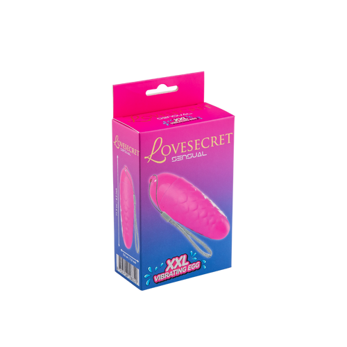 Lovesecret Sensual - LS69 - Vibrating Egg XXL Pink - Large Size