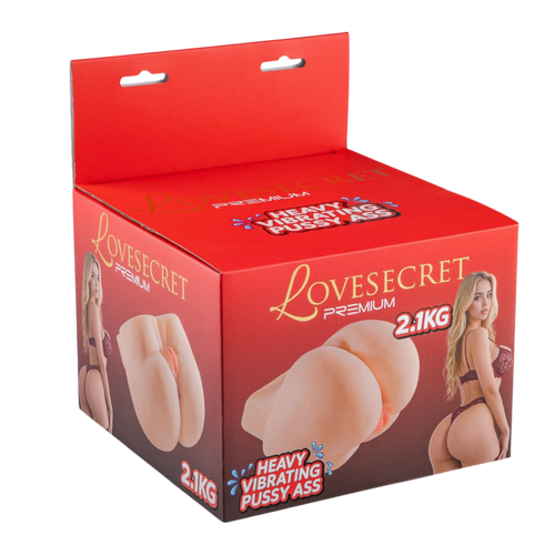 LoveSecret Premium - LS77 - Heavy Vibrating Pussy/Ass – 2.1 kg Realistic Design