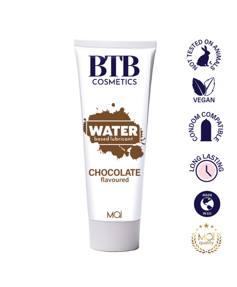 BTB Cosmetics Vegan Chocolate Water Based Lubricant 100 ML - LT2407