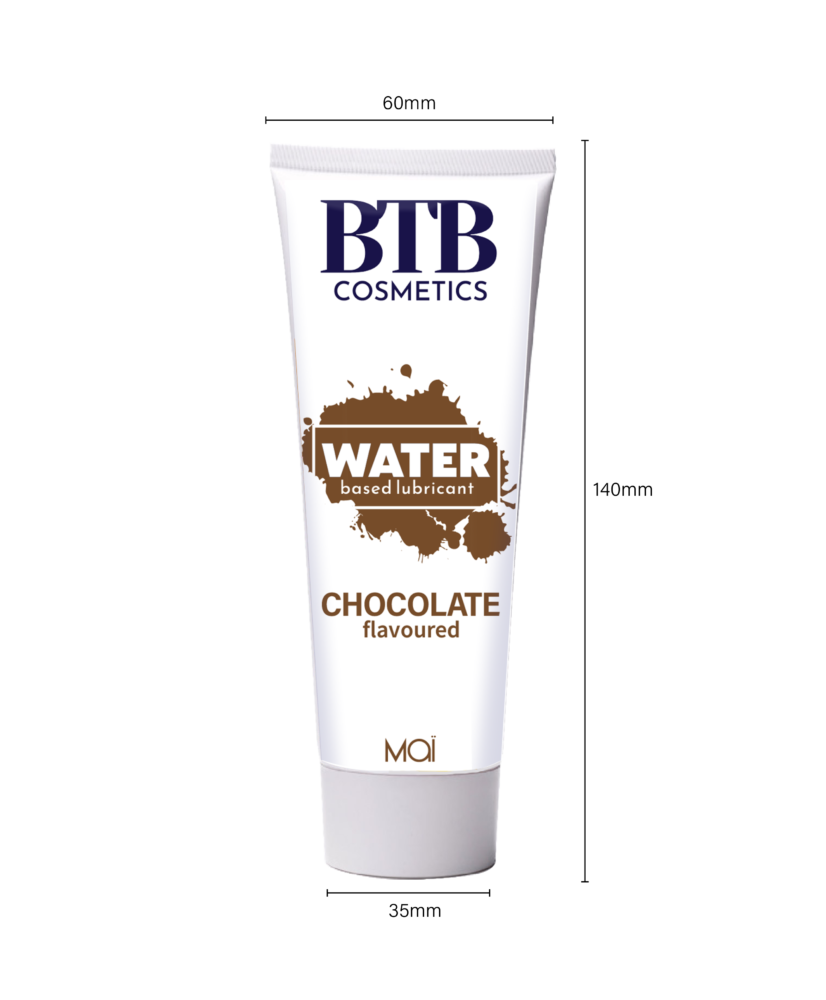 BTB Cosmetics Vegan Chocolate Water Based Lubricant 100 ML - LT2407