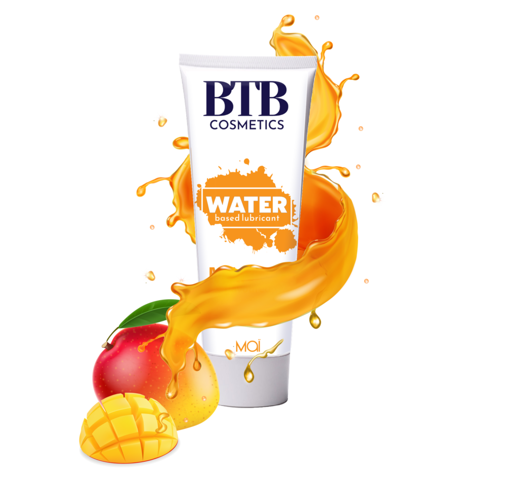 BTB Cosmetics Vegan Mango Water Based Lubricant 100 ML - LT2408