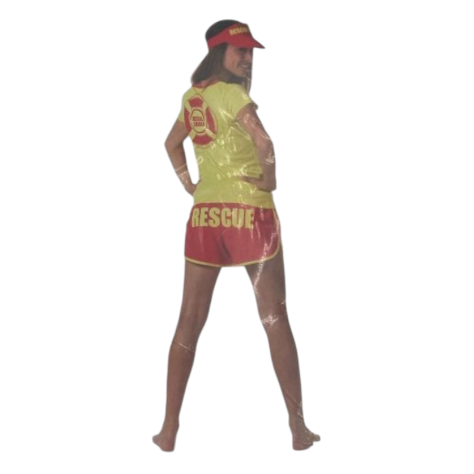 Sexy Lifeguard Beach Costume – Roleplay Baywatch And Rescue All Naughty Boys - Size S / M / L