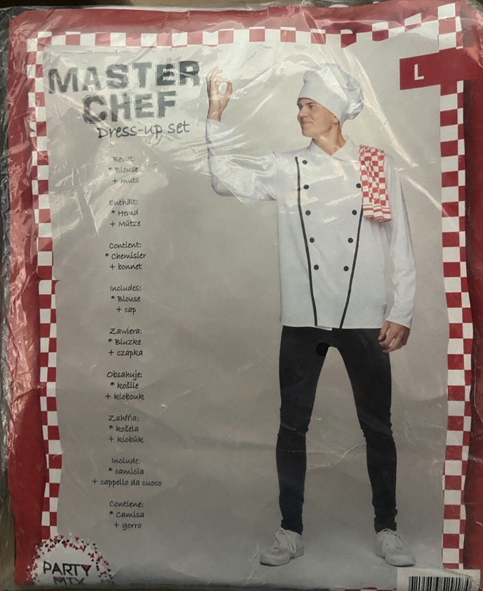 Kinky Master Chef Costume – Naughty Adult Dress-Up Set