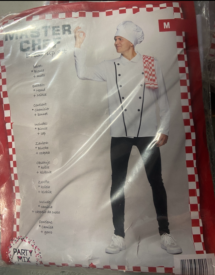 Kinky Master Chef Costume – Naughty Adult Dress-Up Set