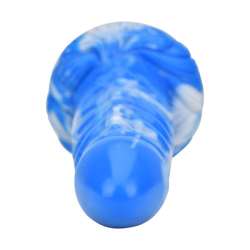 XXLTOYS Elf Dildo- N11772 - Multi Colour Dildo  Blue /White Dildo - Huge Length 20,5 CM