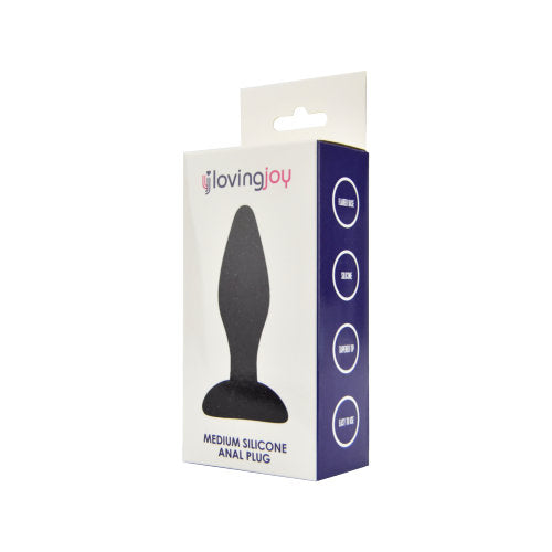Loving Joy Silicone Anal Plug Medium -  n11779