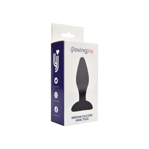 Loving Joy Silicone Anal Plug Medium -  n11779