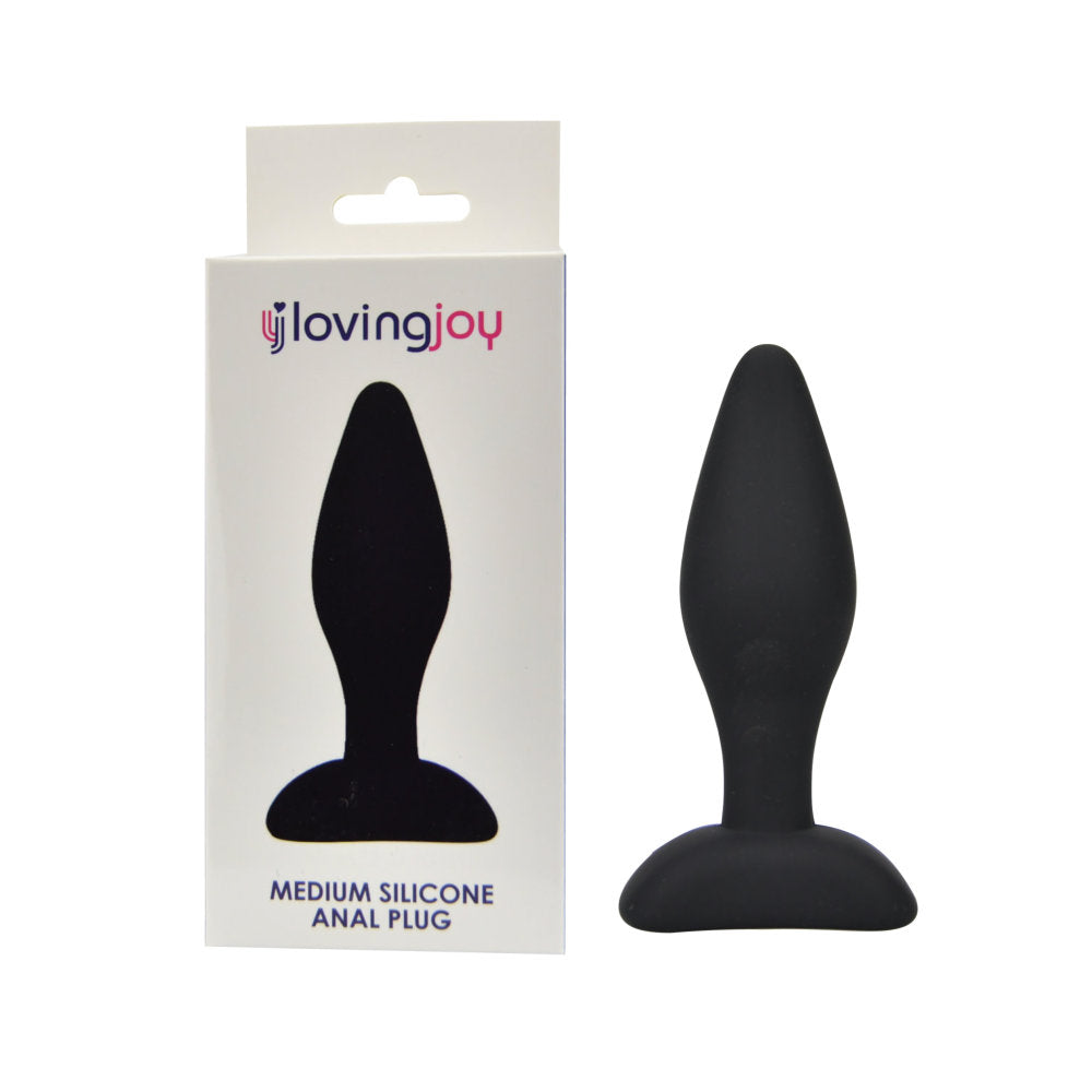 Loving Joy Silicone Anal Plug Medium -  n11779