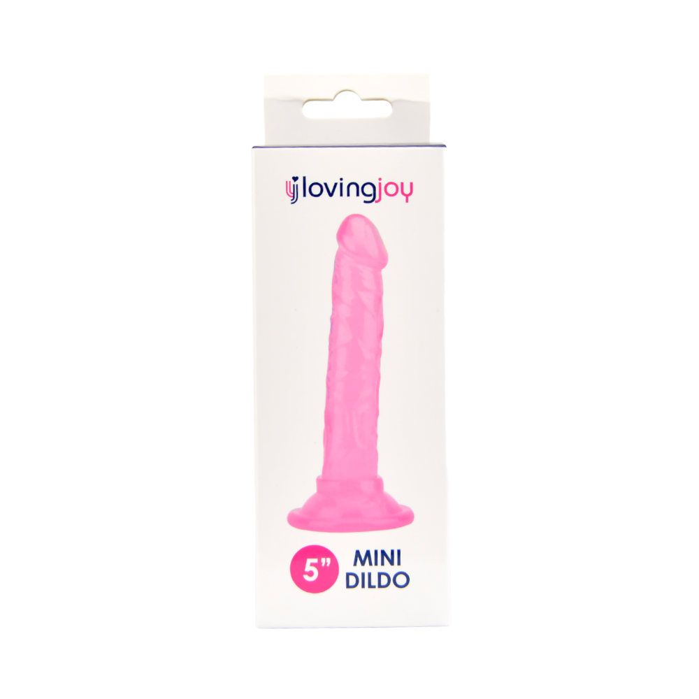 Loving Joy - Realistic Mini Dildo Pink - 5 Inch / 12 Cm Insertable - Length 15 CM  dia 2,5 cm - N11938