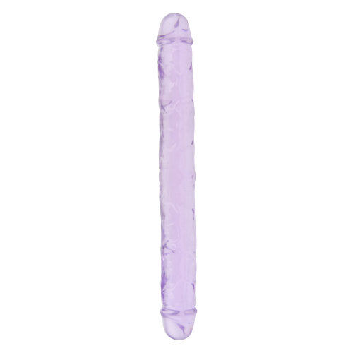 12 Inch Double Dildo Jelly Purple - 30 CM - N11950