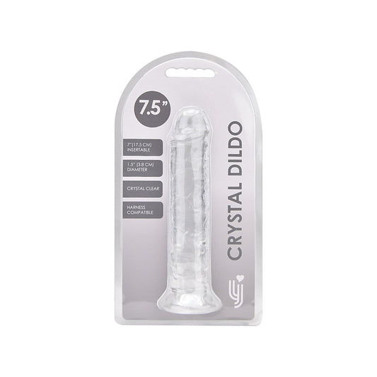 Loving Joy - 7.5 Inch Clear Realistic Dildo With Suction Cup - 20 CM - N12183