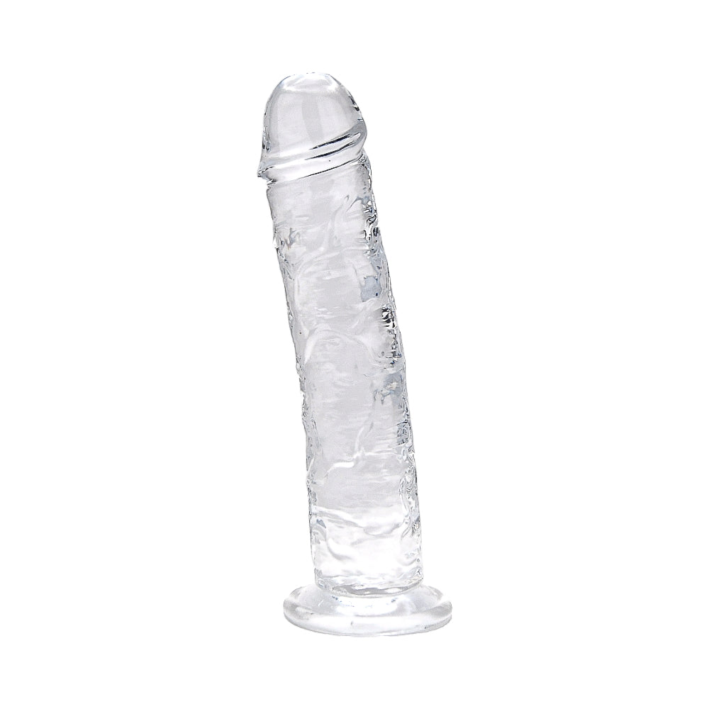 8.5 Inch Insertable Clear Realistic Dildo With Suction Cup - 21,5 CM - N12184