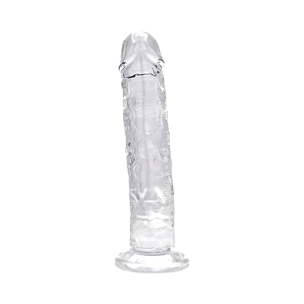 Loving Joy - 9.5  Inch Insertable Clear Realistic Dildo With Suction Cup - 25,5 CM - N12185