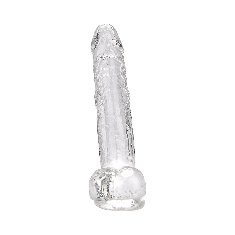 Loving Joy - 8 Inch Insertable Clear Realistic Dildo With Balls - 21,5 CM - N12187
