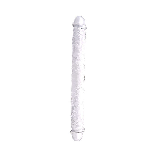 15 Inch Jelly Clear Double Dildo - 38 CM - N12190