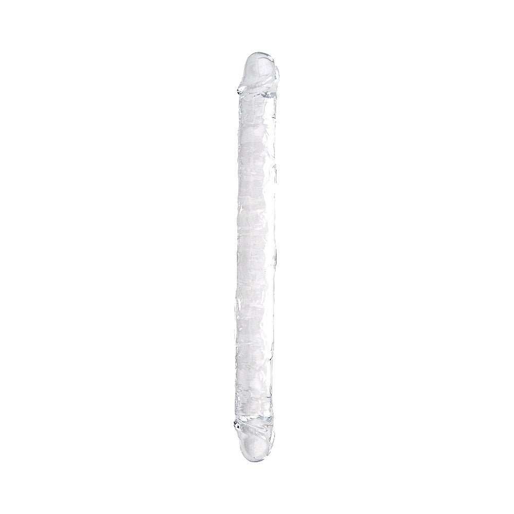 18 Inch Jelly Clear Double Dildo - 45.5 CM Flexible - N12191