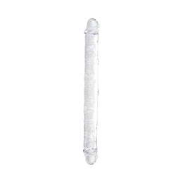 Loving Joy - 18 Inch Jelly Clear Double Dildo - Mega Size 45.5 CM Flexible - N12191