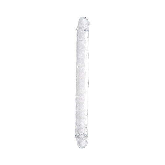 18 Inch Jelly Clear Double Dildo - 45.5 CM Flexible - N12191
