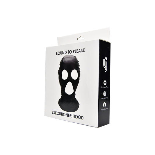 Bound To Please - N12241 - Executioner Hood Mask - BDSM Bondage