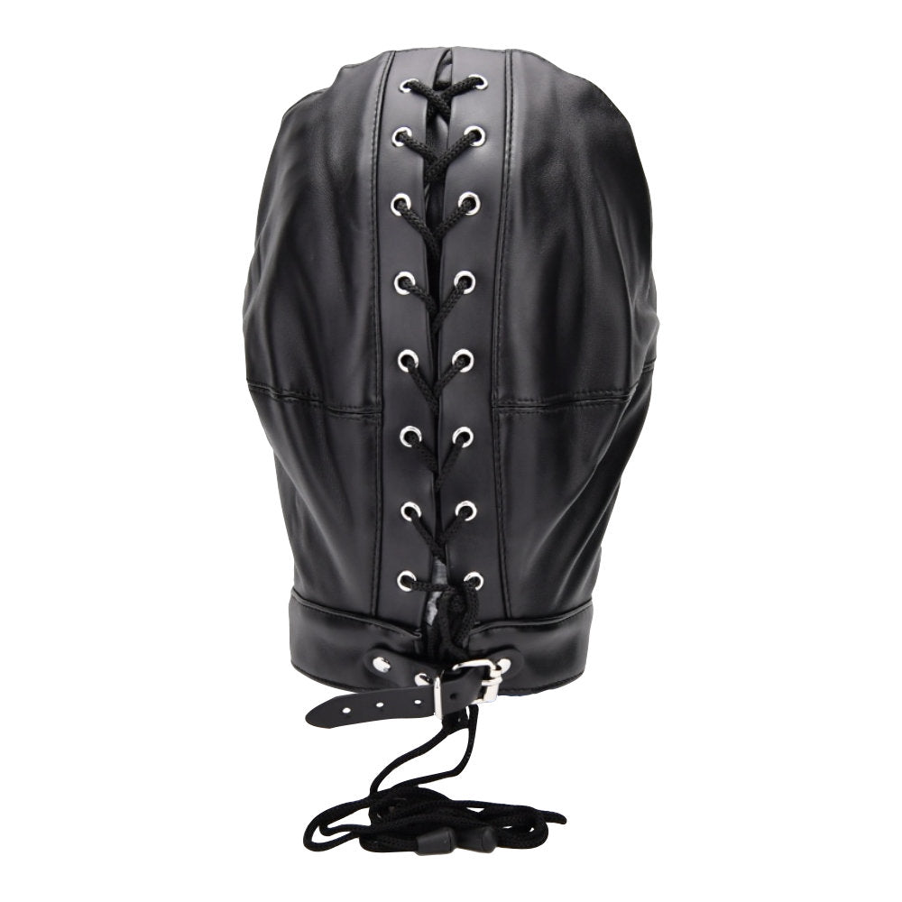 Bondage Mask Blackout Hood - N12243