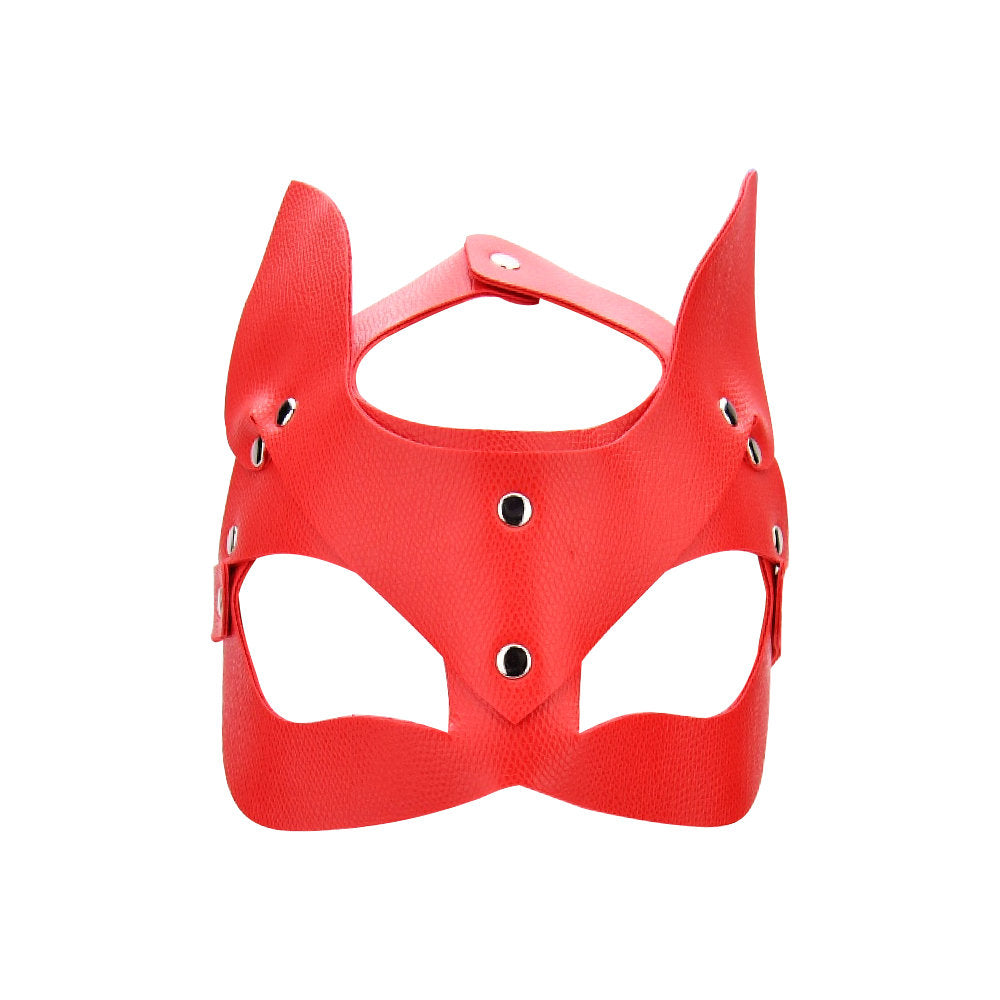 Red Mask Kitty Cat Face - N12284 - Bondageset