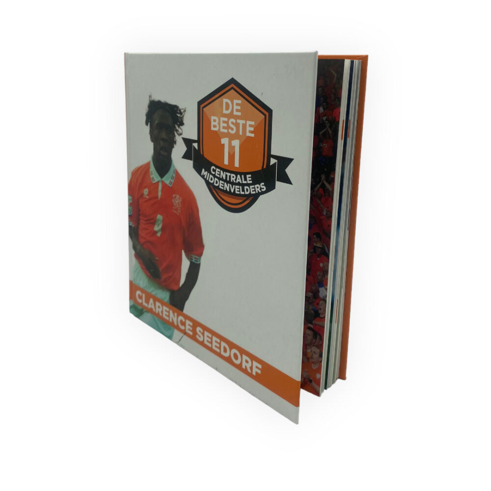 The Best 11 Central Midfielders Clarence Seedorf - Unique Football Book with Hardcover and 63 Pages (Dutch Edition)