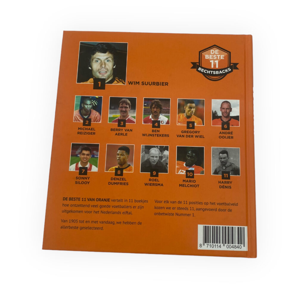 The Best 11 Right Backs (Rechtsbacks) - Wim Suurbier - Unique Football Book with Hardcover and 63 Pages (Dutch Edition)